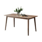 Modern Brown Dining Table Rectangle Solid Wood Dining Table with 4 Legs Clearhalo ' dining_table' 'Dining Tables & Seating' 'Dining Tables' 'furn' 'furn_dining_table' 'Furniture' 'furniture_dining_table' 'Kitchen & Dining Furniture' 'kitchen&dining_furn' 'kitchen' 'kitchen_dining_table' 1200x1200_fd3431c0-e06c-4a77-b231-eb15e58a5977
