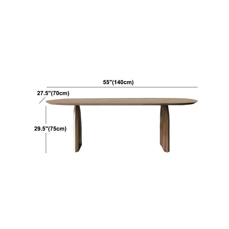 Contemporary Style Dining Table Oval Dinette Table for Home Kitchen Clearhalo 'Dining Tables & Seating' 'Dining Tables' 'dining_table' 'furn' 'furn_dining_table' 'Furniture' 'Kitchen & Dining Furniture' 1200x1200_fd351070-00fa-4550-b76b-c81b2a125469
