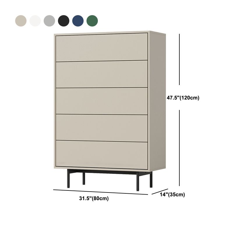 9.37"/47.24" Tall Wooden Chest, Rectangle Accent Chest with Drawers