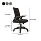 Mesh Desk Chair Contemporary Ergonomic Office Chair for Home Office