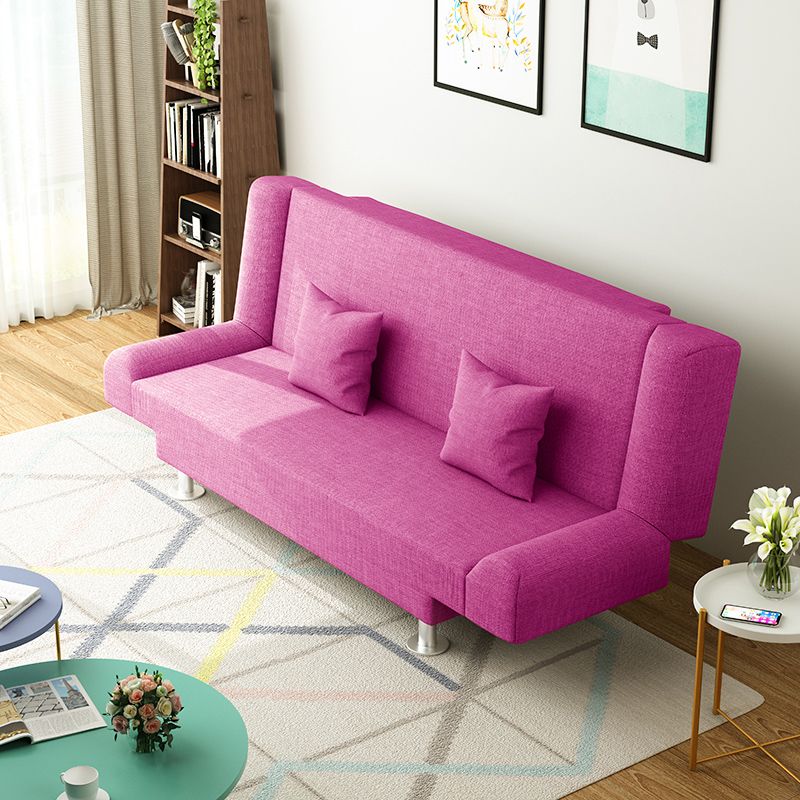 29.53"H Linen Armless Convertible Sleeper Sofa Bed for Living Room Clearhalo 'furn' 'furn_sofas' 'Furniture' 'furniture_sofas' 'kitchen' 'kitchen_sofas' 'Living Room Furniture' 'Sofa' 'sofas' 1200x1200_fd42977d-ff83-4f41-88a0-0b6b3ab32f54