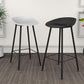Luxurious Armless Counter High Stool Backrest Metal Bar Stool with Plastic Seat Clearhalo 'Bar Furniture' 'Bar Stools' 'bar_stools' 'furn' 'furn_bar_stools' 'Furniture' 'Kitchen & Dining Furniture' 1200x1200_fd4365e7-a501-424f-9222-0bdee801d219