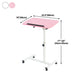 Modern Artificial Wood Desk Home Bedroom Adjustable Writing Desk