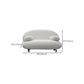 Moderne 27,55 "H weiße Wolle Kissen Top Arm Sofa für Wohnzimmer