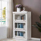Modern Style Bookcase Solid Wood Rectangular Shelf with Doors Clearhalo 'Bookcases' 'furn' 'furn_bookcases' 'Furniture' 'furniture_bookcases' 'kitchen' 'kitchen_bookcases' 'Living Room Furniture' 'Office Furniture' 1200x1200_fd4a2358-fe2f-427a-9cfc-d843cce09966
