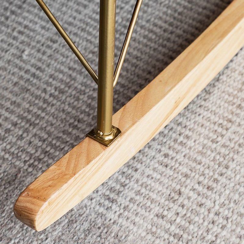 Modern Upholstered Rocker Chair Metal Frame Dirt Resistant Rocker Chair Clearhalo 'Chairs & Seating' 'furn' 'furn_rocking_chairs' 'Furniture' 'Living Room Furniture' 'Rocking Chairs' 'rocking_chairs' 1200x1200_fd4a69ea-78f5-4069-917b-de92ac85e93f