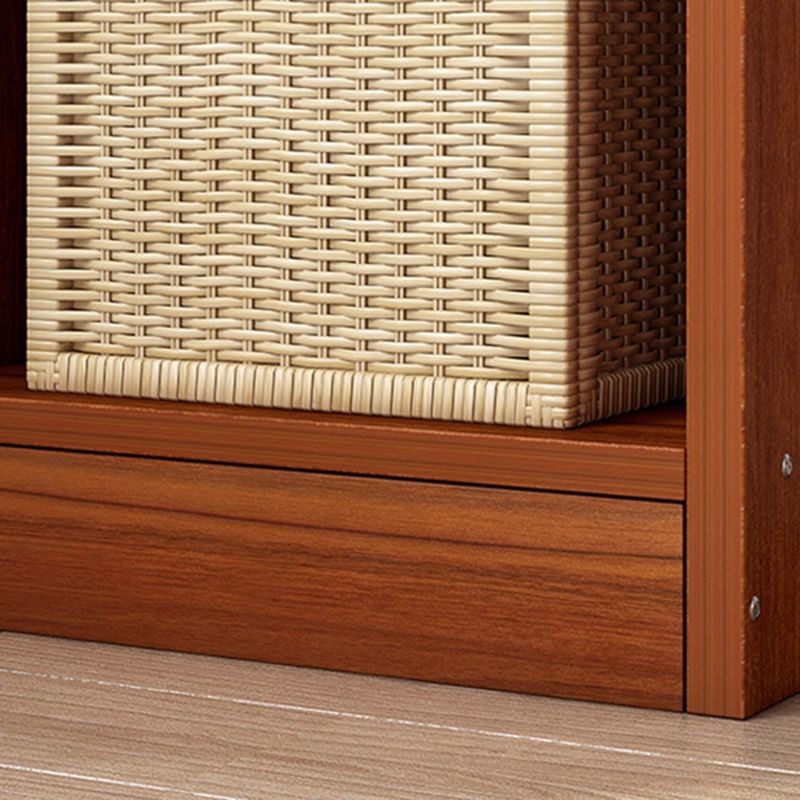 Modern Manufactured Wood Standard Bookshelf Vertical Closed Back Bookcase for Home Clearhalo 'Bookcases' 'furn' 'furn_bookcases' 'Furniture' 'furniture_bookcases' 'Office Furniture' 1200x1200_fd4d3948-6018-4f4d-9d5c-edd1753c0e30