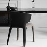 Modern Metal Dining Room Chair Wingback Arm Single Chair for Home Use Clearhalo ' kitchen&dining_furn' 'Dining Chairs' 'Dining Tables & Seating' 'dining_chair' 'furn' 'furn_dining_chair' 'Furniture' 'furniture_dining_chair' 'Kitchen & Dining Furniture' 'kitchen' 1200x1200_fd4d584d-74e6-4f79-9dfe-988c41aa47dd