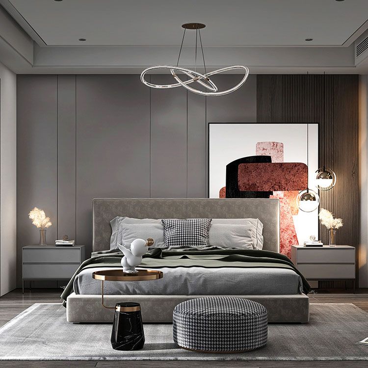 Modern Accent Table Nightstand Faux Wood Bedside Cabinet for Bedroom Clearhalo 'Bedroom Furniture' 'furn' 'furn_night_stand' 'Furniture' 'night_stand' 'Nightstands' 1200x1200_fd4d5962-b07f-47c1-be36-eaa7dffad5d8