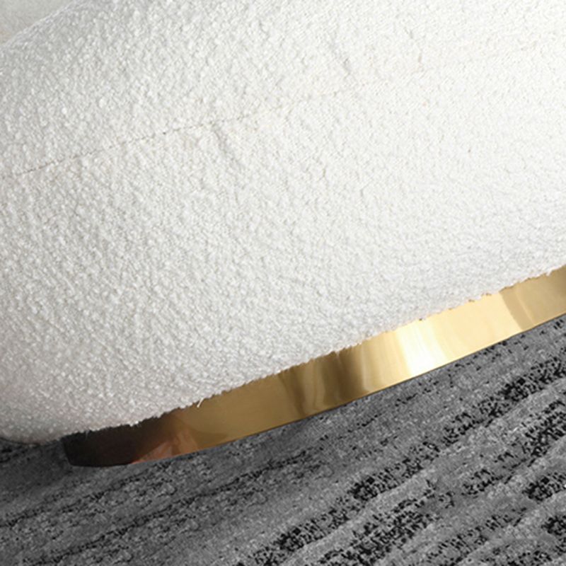 Wollen armloze Parsons stoel met vaste rug, 31.10 "W √ó 28.74" l √ó 26.77 "h