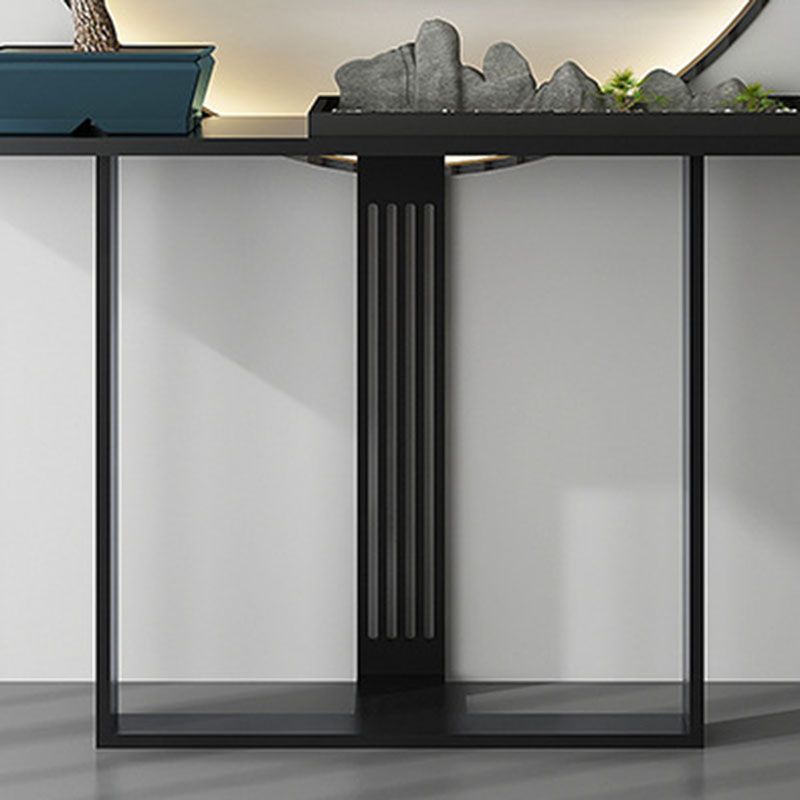 31.5-inch Tall Console Table Solid Wood 1-shelf Accent Table for Hall