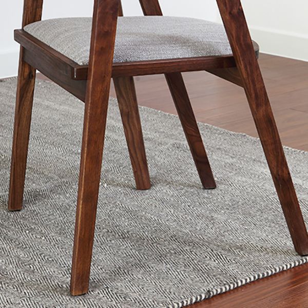 Sedie da pranzo sul lato legno poltrone da pranzo con cucina contemporanea