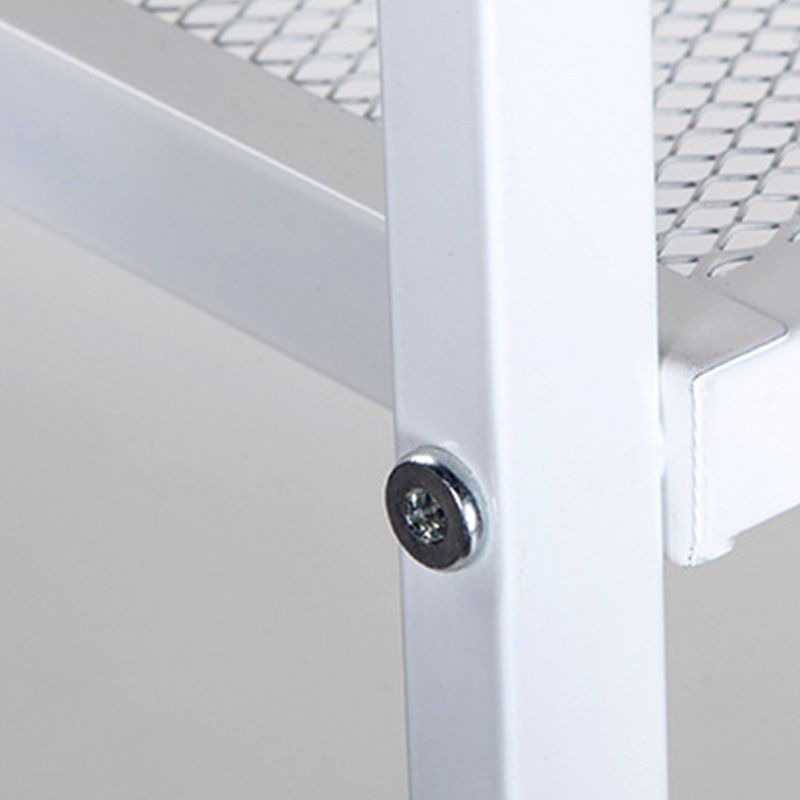 Bibliothèque de niveaux de style moderne 4 Open 59 "H x 14" W Ladder Bibshelf