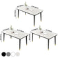 Simple Sintered Stone Top Dining Table Rectangle Shape Standard Dining Table for Kitchen Clearhalo ' dining_table' 'Dining Tables & Seating' 'Dining Tables' 'furn' 'furn_dining_table' 'Furniture' 'furniture_dining_table' 'Kitchen & Dining Furniture' 'kitchen&dining_furn' 'kitchen' 'kitchen_dining_table' 1200x1200_fd5e1040-b2f7-4e90-b652-30656012d9bd