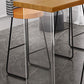 Brown Rectangle Bar Height Table Modern Solid Wood Bar Dining Table Clearhalo 'Bar Furniture' 'Bar Tables' 'bar_tables' 'furn' 'furn_bar_tables' 'Furniture' 'Kitchen & Dining Furniture' 1200x1200_fd6236e0-1ad4-4120-a377-ac6e751a3d0b