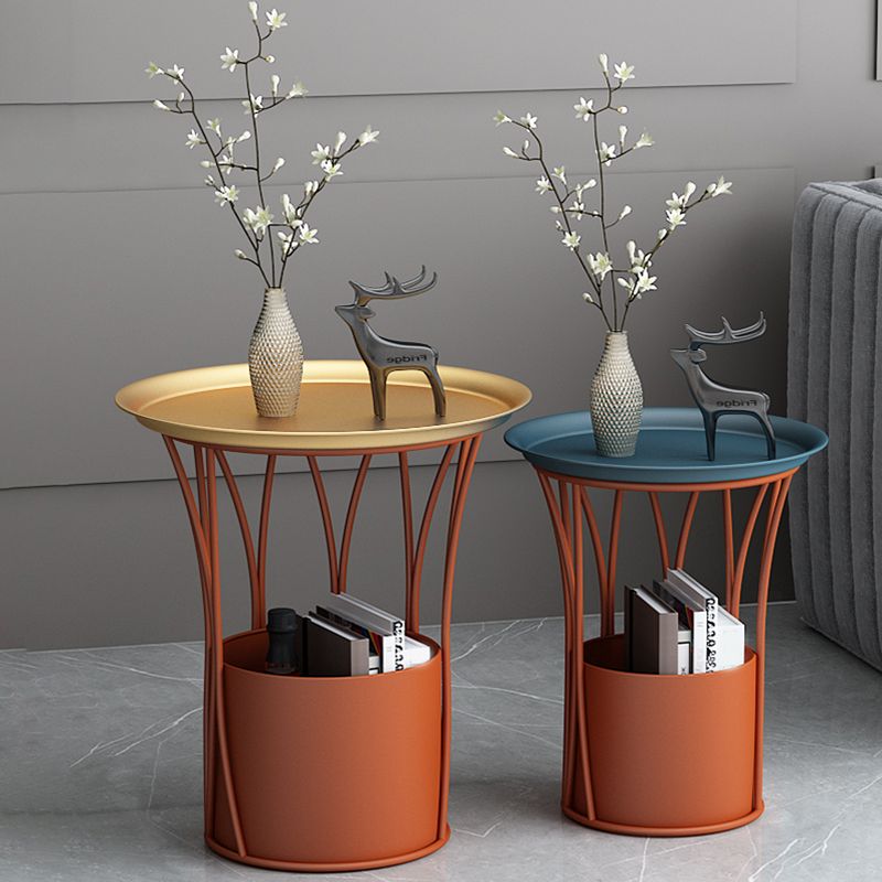 Bandeja redonda Tabla lateral del lado