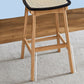 Contemporary Style Bar-stool Wooden Counter Bar Stool for Home Clearhalo 'Bar Furniture' 'Bar Stools' 'bar_stools' 'furn' 'furn_bar_stools' 'Furniture' 'furniture_bar_stools' 'Kitchen & Dining Furniture' 1200x1200_fd6765fd-b797-4bb6-bc91-20a3ea14fa14