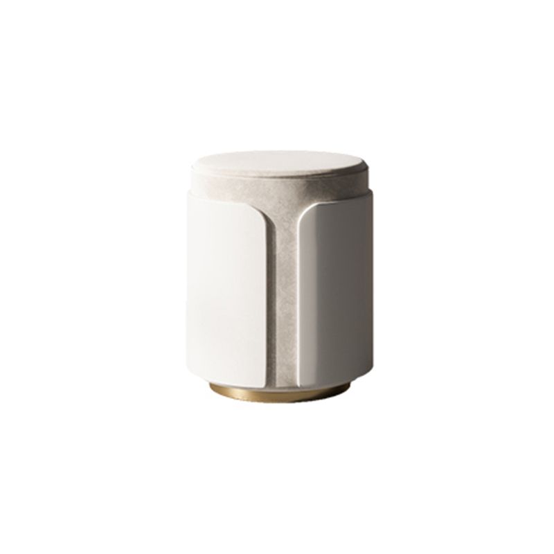 Contemporary Wood Makeup Vanity Set Green Glass Top Vanity Dressing Table