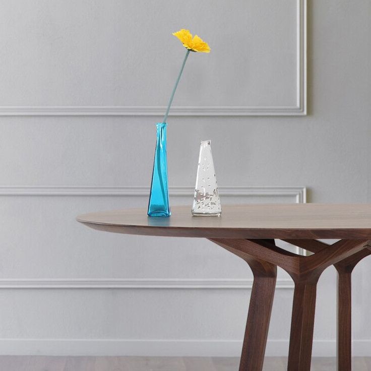 Round Pedestal Casual Dining Table Wood Color Fixed Table with Solid Wood Clearhalo ' dining_table' 'Dining Tables & Seating' 'Dining Tables' 'furn' 'furn_dining_table' 'Furniture' 'furniture_dining_table' 'Kitchen & Dining Furniture' 'kitchen&dining_furn' 'kitchen' 'kitchen_dining_table' 1200x1200_fd6c4065-d542-46fe-b6a6-f2622be63943