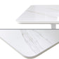 Rectangle Stone Dining Site Table Simplicity Style Drop Leaf Table for Home Clearhalo ' dining_table' 'Dining Tables & Seating' 'Dining Tables' 'furn' 'furn_dining_table' 'Furniture' 'furniture_dining_table' 'Kitchen & Dining Furniture' 'kitchen&dining_furn' 'kitchen' 'kitchen_dining_table' 1200x1200_fd6c5395-ebea-43fd-a437-64f51c1b4ad9