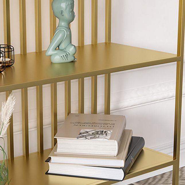 Modern Style Etagere Bookcase Open Back Metal Bookshelf for Home Clearhalo 'Bookcases' 'furn' 'furn_bookcases' 'Furniture' 'furniture_bookcases' 'Office Furniture' 1200x1200_fd6d26f2-9543-4109-a9b7-17dbb20e2dd2