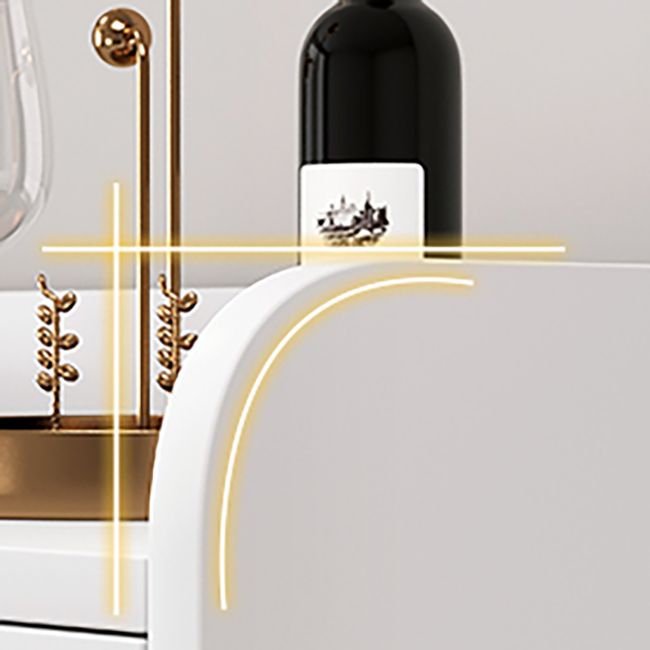 White Accent Cabinet Standard Rectangle Side Cabinet with Doors Clearhalo 'Cabinets & Chests' 'cabinets_chests' 'furn' 'furn_cabinets_chests' 'Furniture' 'Living Room Furniture' 1200x1200_fd757b1a-7333-4cbe-b892-83a7d05cf406