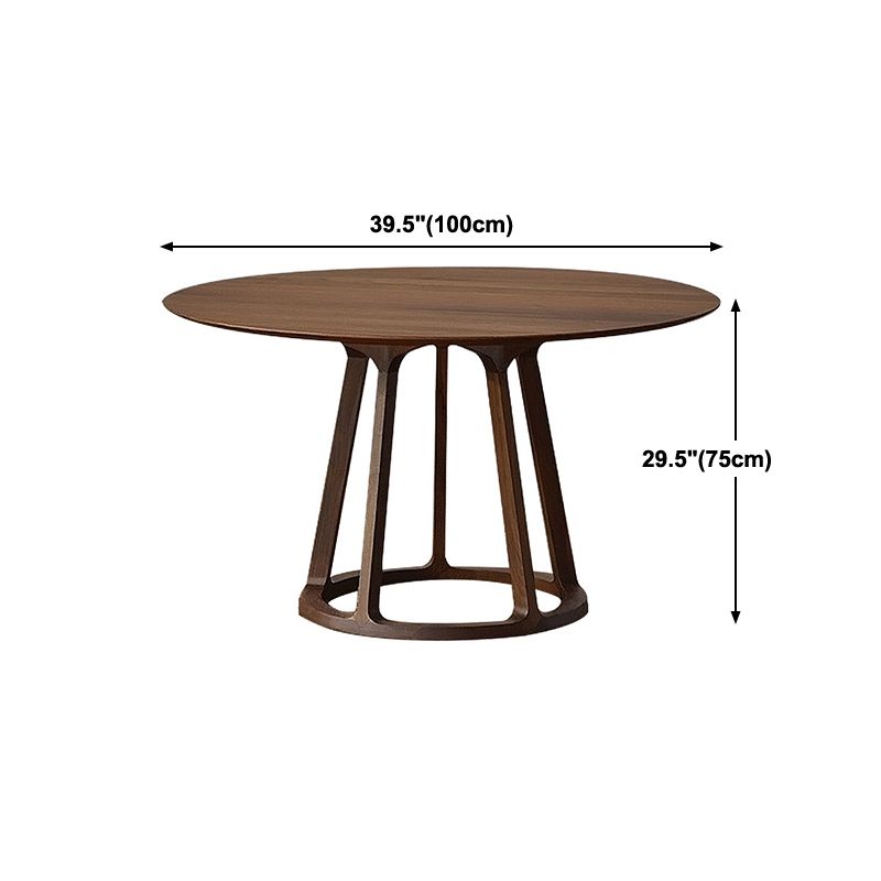 Pine Solid Wood Dining Table Modern Solid Wood Pedestal Dining Table Clearhalo ' dining_table' 'Dining Tables & Seating' 'Dining Tables' 'furn' 'furn_dining_table' 'Furniture' 'furniture_dining_table' 'Kitchen & Dining Furniture' 'kitchen&dining_furn' 'kitchen' 'kitchen_dining_table' 1200x1200_fd78df55-3969-406a-a4f0-f4b6d3eb4d52