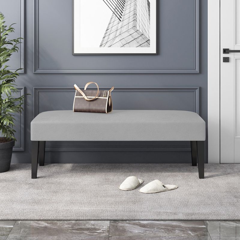 15.7" W Modern Manufactured Wood Bench Cushioned Seating Bench Clearhalo 'Benches' 'Chairs & Seating' 'furn' 'furn_benches' 'Furniture' 'Living Room Furniture' 1200x1200_fd7f11eb-6bf7-4451-bbcf-145bf0d88f57