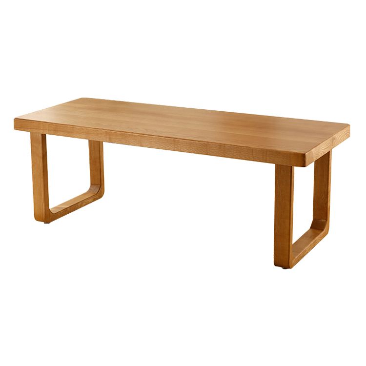 Rectangle Sled Base Dining Site Table Solid Wood Dining Room Collection for Indoor Clearhalo ' dining_table' 'Dining Tables & Seating' 'Dining Tables' 'furn' 'furn_dining_table' 'Furniture' 'furniture_dining_table' 'Kitchen & Dining Furniture' 'kitchen&dining_furn' 'kitchen' 'kitchen_dining_table' 1200x1200_fd7f6ba9-06ef-4aee-97ff-cdca0c505453