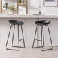 Modern Armless Backrest Counter Stool Iron Bar Stool with Plastic Seat Clearhalo 'Bar Furniture' 'Bar Stools' 'bar_stools' 'furn' 'furn_bar_stools' 'furniture_bar_stools' 'Kitchen & Dining Furniture' 'kitchen&dining_furn' 'kitchen' 'kitchen_furn' Furniture' 1200x1200_fd82fcca-51d4-473c-bd2e-8d3fcc0aa493