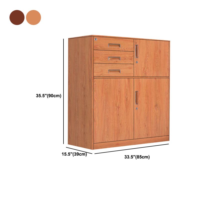 Closed Standard Bookshelf Modern Minimalist Metal Rectangular Bookcase