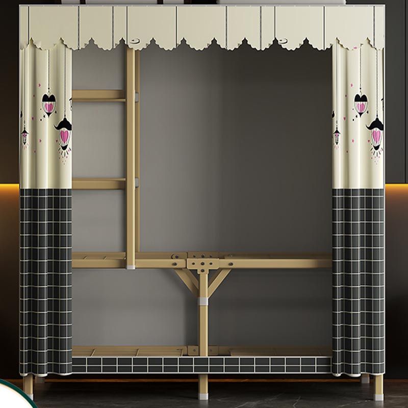 Metal Modern Cabinet for Bedroom Matte Finish Storage Cabinet Clearhalo 'Armoires & Wardrobes' 'armoires_wardrobes' 'Bedroom Furniture' 'furn' 'furn_armoires_wardrobes' 'Furniture' 1200x1200_fd88d3d4-e465-4187-9df2-fb10f4cd091c