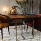 Traditional Luxury Table Rectangle Dining Site Table with Double Pedestal Clearhalo 'Dining Tables & Seating' 'Dining Tables' 'dining_table' 'furn' 'furn_dining_table' 'Furniture' 'furniture_dining_table' 'Kitchen & Dining Furniture' 'kitchen' 'kitchen_dining_table' 1200x1200_fd8a523e-49d9-403f-8d52-81cbdff16fce