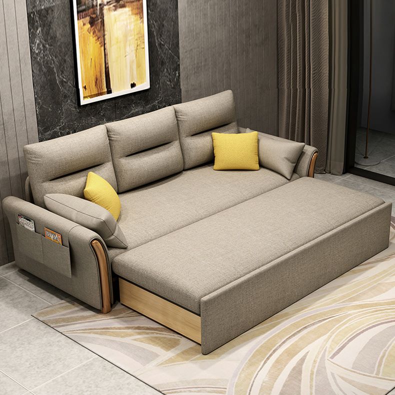 Cuscino incluso divano di divano convertibile a cuscino futon.