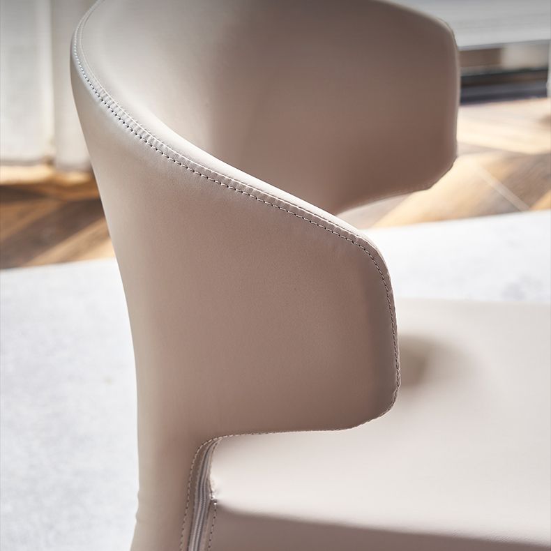 Faux Leather Dining Chairs Industrial Wingback Side Chair for Dining Room Clearhalo 'Dining Chairs' 'Dining Tables & Seating' 'dining_chair' 'furn' 'furn_dining_chair' 'Furniture' 'Kitchen & Dining Furniture' 1200x1200_fd8d33fc-8e9b-440e-95a1-9955fef21c75