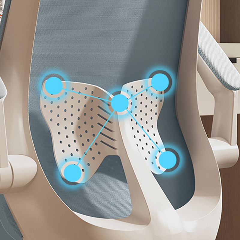 Flip-up Armrest Desk Chair Microfiber Desk High Back Chair Swivel Ergonomic Clearhalo 'furn' 'furn_office_chair' 'Furniture' 'Office Chairs' 'Office Furniture' 'office_chair' 1200x1200_fd8ee553-a841-4ced-8c06-bb42290b72c2