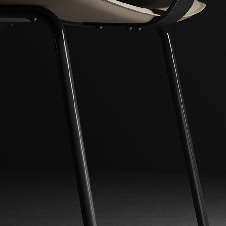 Modern Metal Dining Room Armless Chairs Open Back Dining Side Chair for Home Use Clearhalo ' kitchen&dining_furn' 'Dining Chairs' 'Dining Tables & Seating' 'dining_chair' 'furn' 'furn_dining_chair' 'Furniture' 'furniture_dining_chair' 'Kitchen & Dining Furniture' 'kitchen' 1200x1200_fd91505a-6a86-4813-a063-864b7f565900