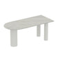 Sintered Stone Top Freeform Table for Restaurant Modern Dining Table with 3 Legs Clearhalo ' dining_table' 'Dining Tables & Seating' 'Dining Tables' 'furn' 'furn_dining_table' 'Furniture' 'furniture_dining_table' 'Kitchen & Dining Furniture' 'kitchen&dining_furn' 'kitchen' 'kitchen_dining_table' 1200x1200_fd941649-a46f-4637-919f-c2813b33e7d9