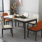 Rectangle Shape Sintered Stone Dining Table Simplicity 4 Legs Table for Dining Room Clearhalo ' dining_table' 'Dining Tables & Seating' 'Dining Tables' 'furn' 'furn_dining_table' 'Furniture' 'furniture_dining_table' 'Kitchen & Dining Furniture' 'kitchen&dining_furn' 'kitchen' 'kitchen_dining_table' 1200x1200_fd94c9b6-8762-4f09-9f65-3e01c69ba05f