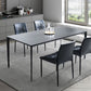 Modern Style Home Rectangular Sintered Stone Dining Table 4 Legs Table in Grey Clearhalo ' dining_table' 'Dining Tables & Seating' 'Dining Tables' 'furn' 'furn_dining_table' 'Furniture' 'furniture_dining_table' 'Kitchen & Dining Furniture' 'kitchen&dining_furn' 'kitchen' 'kitchen_dining_table' 1200x1200_fd96f272-265a-4419-b9df-19d064a4a7b3