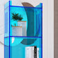 Standard Closed Back Bookshelf Scandinavian Acrylic Bookcase