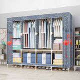 Armoire de style contemporain armoire en bois massif en bois de chambre à coucher placard avec étagères avec étagères