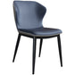 Industrial Home Side Chair Wingback Upholstered Metal Dining Room Chair Clearhalo ' kitchen&dining_furn' 'Dining Chairs' 'Dining Tables & Seating' 'dining_chair' 'furn' 'furn_dining_chair' 'Furniture' 'furniture_dining_chair' 'Kitchen & Dining Furniture' 'kitchen' 1200x1200_fd9e0d8a-56c2-46b6-be3c-4b6685ca391c
