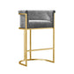 Glam 1/3/5 Pieces Bar Table Set Rectangle Stone Counter Table with High Stools for Kitchen Clearhalo 'Bar Furniture' 'furn' 'furn_home_bar_bar_sets' 'Furniture' 'Home Bars & Bar Sets' 'home_bar_bar_sets' 'Kitchen & Dining Furniture' 1200x1200_fd9e2655-75c6-43a2-a42e-ac9ef3f66fb2