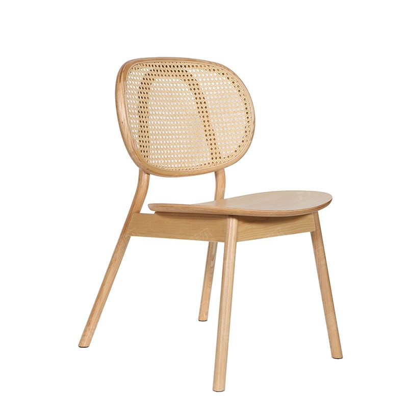 Nordic Style Armless Chairs Wood Open Back Side Dining Chairs Clearhalo 'Dining Chairs' 'Dining Tables & Seating' 'dining_chair' 'furn' 'furn_dining_chair' 'Furniture' 'furniture_dining_chair' 'Kitchen & Dining Furniture' 1200x1200_fd9f3363-1495-477e-b36a-847a35a90cb1