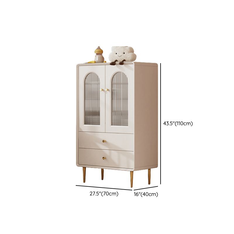 Cabinete de aparador contemporáneo Mesa de madera de faux con piernas para la cocina