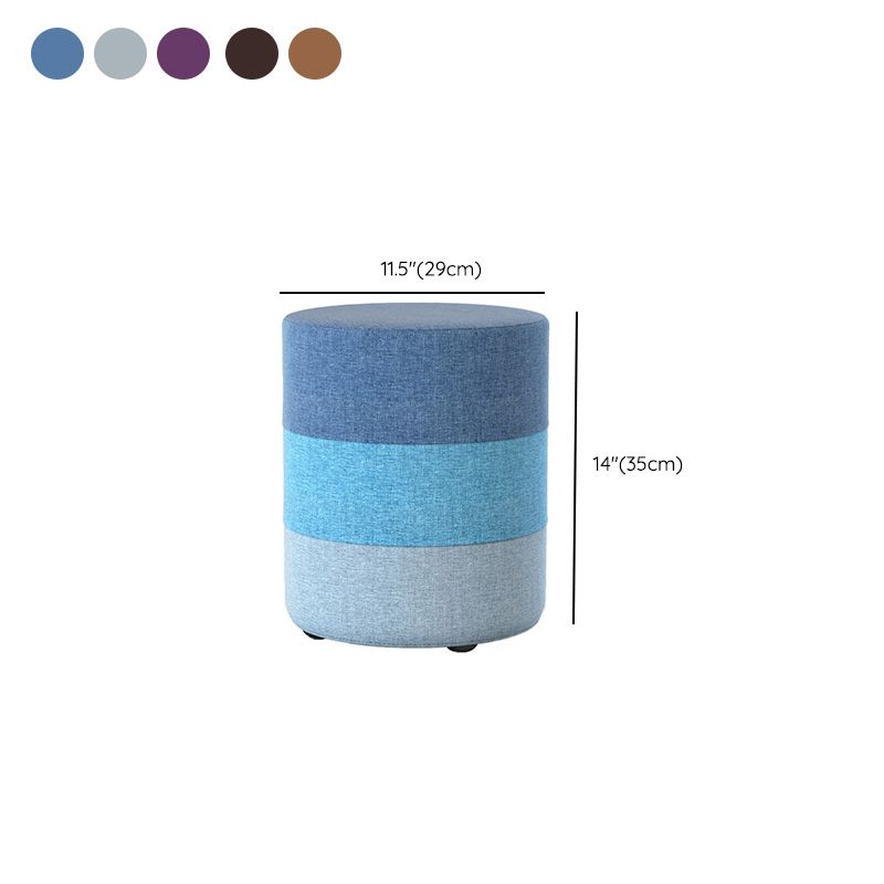 Color Panel Ottoman Removable and Washable Slipcover Modern Cotton Linen Ottoman Clearhalo 'furn' 'furn_ottomans_poufs' 'Furniture' 'Living Room Furniture' 'Ottomans & Poufs' 'ottomans_poufs' 1200x1200_fd9fe34a-692f-48c7-b0f0-8aff698ee1f5