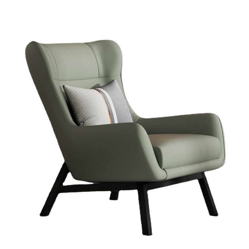 Glam 27.56 "Cuscolo largo spugna spugna sedia a braccioli a pedaggio svasato