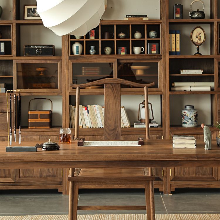 Traditional Kitchen Dining Chair High Back Solid Wood Dining Chair Clearhalo 'Dining Chairs' 'Dining Tables & Seating' 'dining_chair' 'furn' 'furn_dining_chair' 'Furniture' 'Kitchen & Dining Furniture' 1200x1200_fda2af15-b4ea-4d39-b4b2-88ffd1f68b84