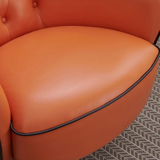 Tufted Cushions Side Chair Arms Included Lounge Chair for Living Room Clearhalo 'Accent Chairs' 'accent_chairs' 'Chairs & Seating' 'furn' 'furn_accent_chairs' 'Furniture' 'Living Room Furniture' 1200x1200_fda3496b-fe80-4fad-b1ed-cac7c1b4f235